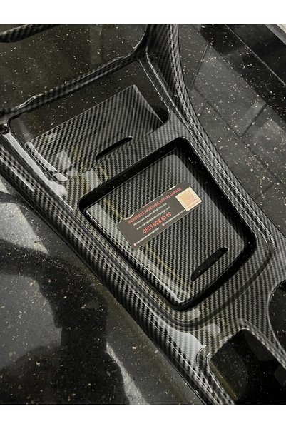 kaytaz Mercedes Center Console Carbon Finish W117 W176 X156 Compatible