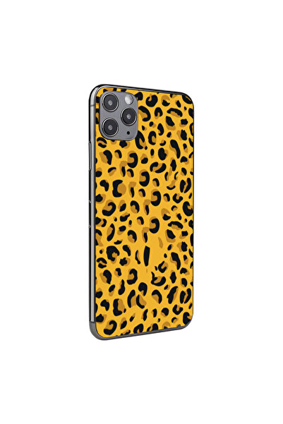 Optim Solution Folie Skin Spate pentru Apple Iphone 13, Tiger Print, High Grip