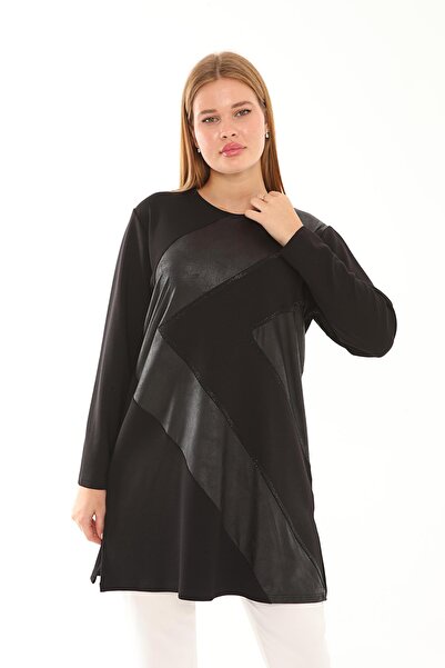 Lanze Soft Touch Piecework Tunic Cross Pattern