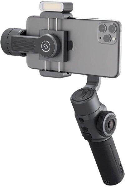 ZHIYUN Smooth 5 Combo w/Magnetic Fill Light, Carrying Bag & Tripod, Professional 3-Axis Handheld Gim