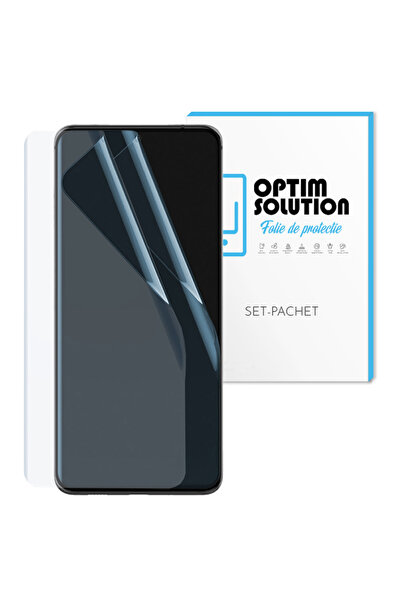 Optim Solution Σετ 2 x CF διάφανη μεμβράνη σιλικόνης για Apple iPhone 16 Plus...