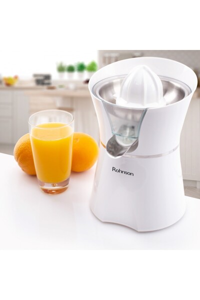 ROHNSON Citrus juicer, 600W, stainless steel filter, R409