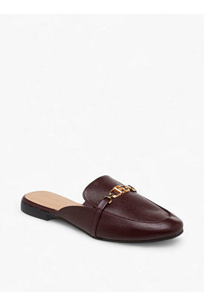 Flora Bella by Shoexpress Women's Metal Accent Mules