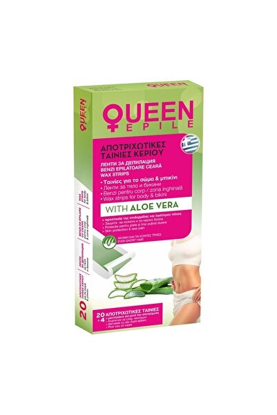 OEM Body Hair Removal Strips for Bikini and Wipes with Aloe Vera - 24pcs.