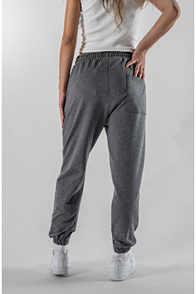 Superbluemexico Women's Smoked Jogger Pants with Elasticated Legs