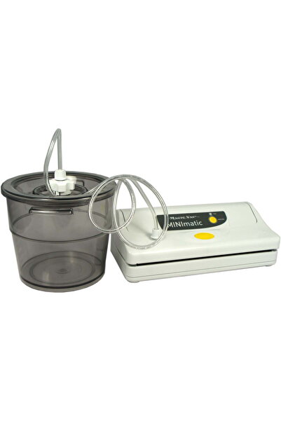 Magic Vac Aparat de vidat, Magic Vac, Minimatic, aspirator uscat/umed/marinare, alb