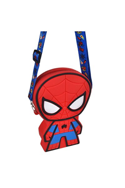 OEM Borseta din Silicon cu Model Spiderman Pop It pentru Baieti 13x3x18cm