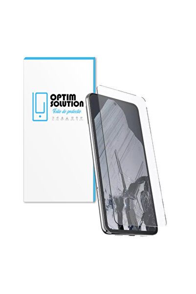 Optim Solution Folie Sticla securizata 2.5D pentru Samsung Galaxy S22 Ultra, Protectie + Rezistenta 9H, CF Cover