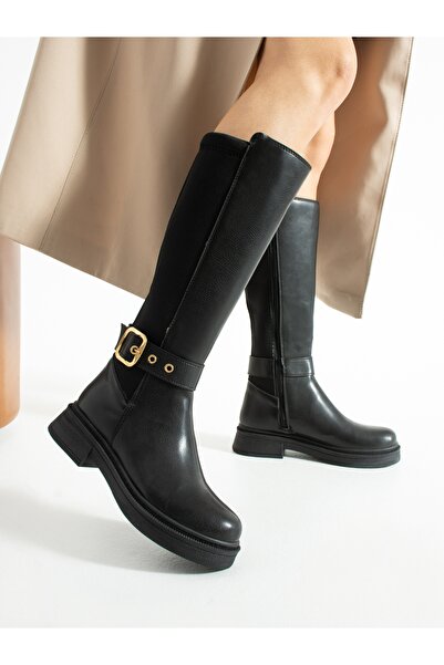 ALEMDAR AYAKKABI ARCUS čizme za žene sa crnim kopčama