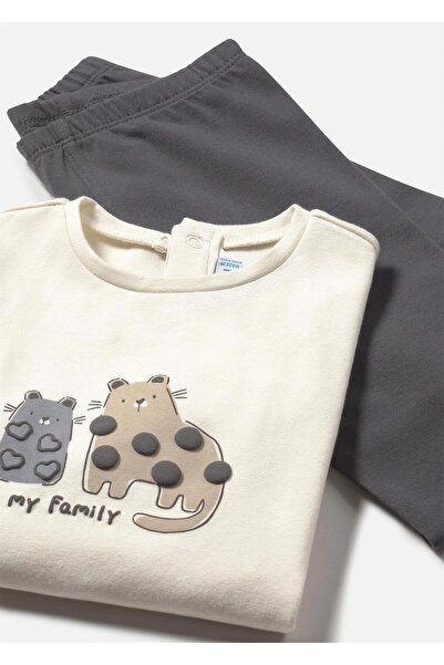 MAYORAL Baby Girl 3-Piece Set Smoked 2743