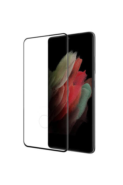 Magic Προστατευτικό Γυαλιού Οθόνης, Magic, για Samsung S21 Ultra, Διαφανές/Μαύρο