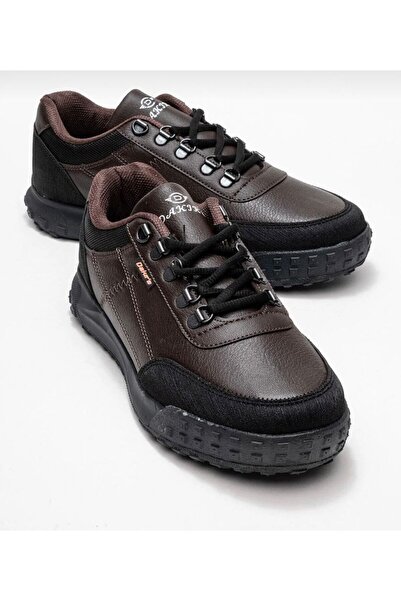 Dakırs Erkek Kışlık Suya Dayanıklı Kaydırmaz Günlük Spor Trekking Outdoor Ayakkabı Ortopedik Bağcıklı