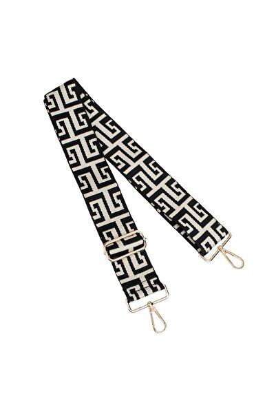 OEM Black Beige Strap with Meander Pattern for Bag 5m