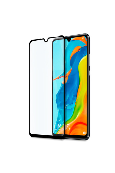 Magic Προστατευτικό οθόνης Magic, συμβατό με Huawei P30 Lite, σκληρυμένο γυαλί, μαύρο/διαφανές