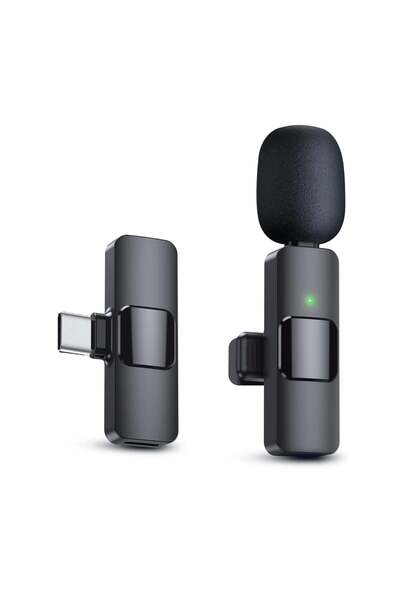 Generic BOXTUDIO Wireless Microphone, Mini Microphone, Microphone for Type-C Phone and iPhone, Wireless Micr