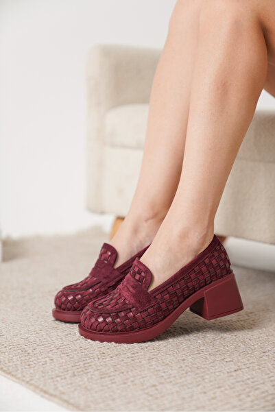 Cananın Pabuçları New 81-07 Thick Heel Loafer