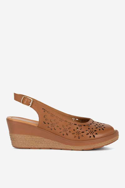 LASOCKI γυναικείο σανδάλι 5905588639671 Καφέ