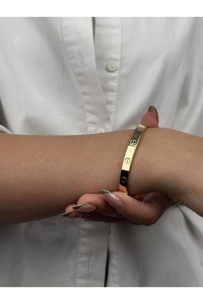 Güzide Kuyumcu 14 Ayar Altın Kelepçe Bileklik 149