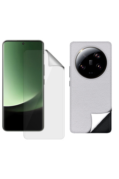 Optim Solution Set Skin Folie Spate, Fata Hydrogel Mata pentru Xiaomi 13 Ultr...