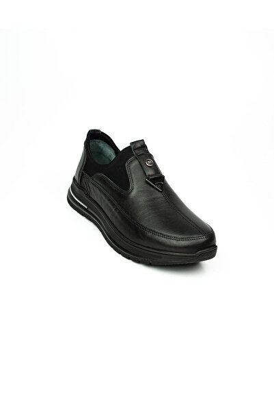 MARİOTTO 043 Black Leather Women's Casual Shoes