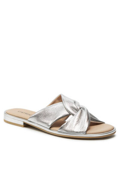 Caprice Γυναικείες σαγιονάρες ασημί CAPRICE-9-9-27100-42 920