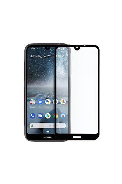 Magic Προστατευτικό οθόνης Magic, συμβατό με Nokia 4.2, σκληρυμένο γυαλί, μαύρο/διαφανές