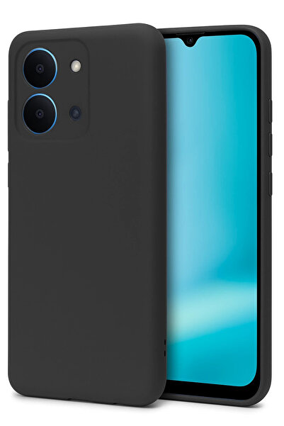 Fibaks Xiaomi Redmi 15C Uyumlu Kılıf Soft Yumuşak Liquid Silikon Kamera Korumalı Kapak