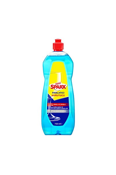 ASPEROX SPARX BULAŞIK PARLATICI KURUTUCU SİRKELİ LİMONLU 750 ML