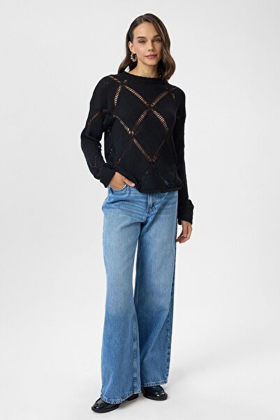 TIFFANY&TOMATO Ajurlu Triko Kazak