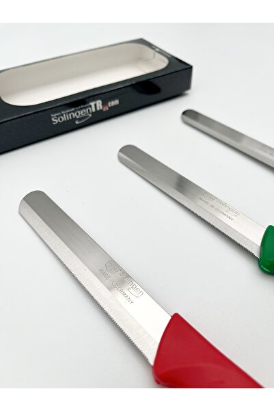 Solingen Orijinal Ritter Micro 3 Adet Doğrama Bıçağı Kırmızı-Yeşil-Mavi