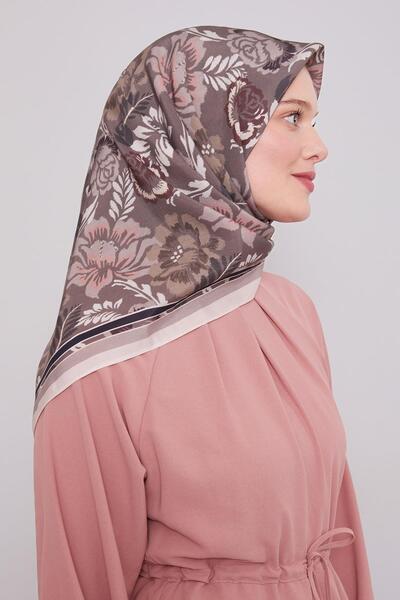 Levidor Powder Rose Pattern Aura Scarf