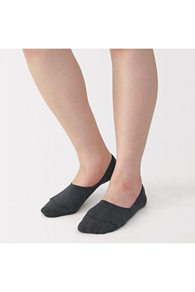 Muji Thin No-show Socks with Heel Grip