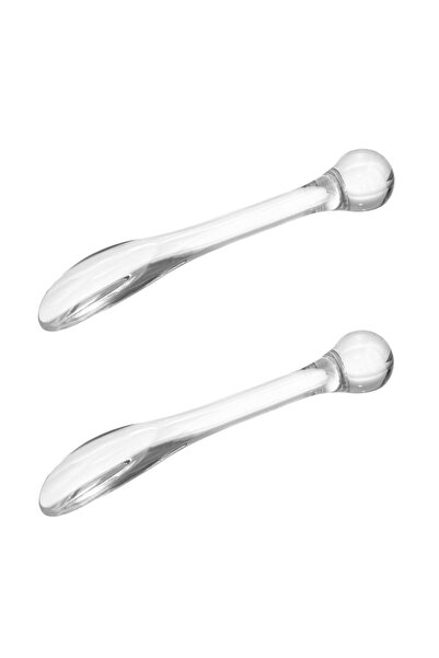 OEM Transparent Cream & Massage Applicator 8cm - 2pcs