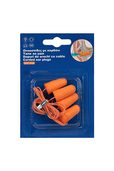 OEM Orange Corded Earplugs 33DB - 2 pairs