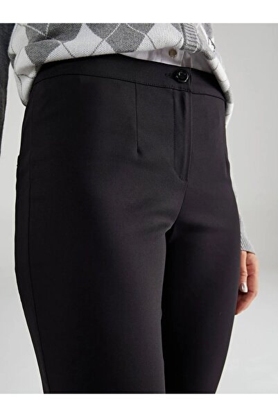 Faik Sönmez Slim Fit Classic Trousers 00052-26K Black