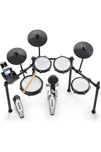 Hepta Collection Alesis Nitro Kit - Elektronik Davul Seti, Dijital Bateri, Se...