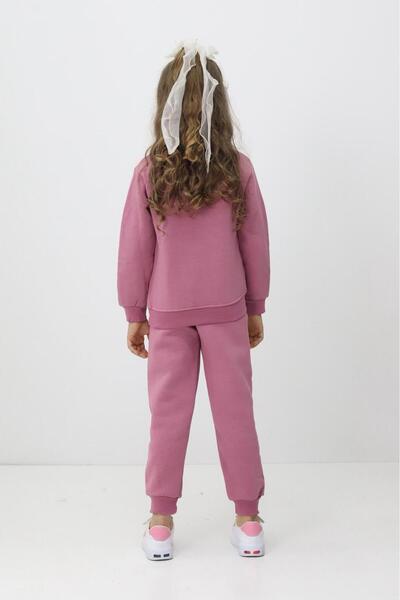 ENN CLOTHIGN CLUB Girl's Happy Day Patterned Tracksuit Set 3-7 Years Old