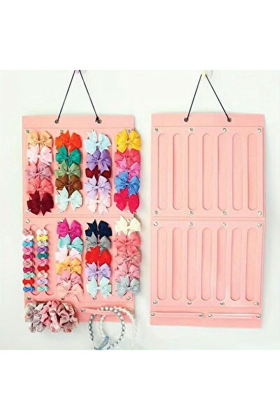 OEM Organizator Suspendabil Roz pentru Accesorii Par 35x66cm