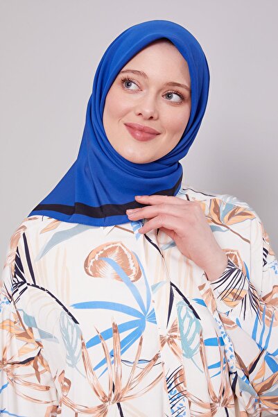 Levidor Parliament Blue Edge Stripe Aura Scarf