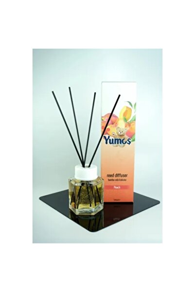 Yumoş YUMOS room freshener with bamboo sticks PEACH FRAGRANCE