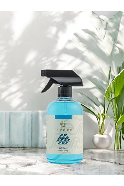 litore بخاخ معطر جو منزلي للمنزل والمكتب، يزيل الروائح الكريهة - 500 مل (أوشن)