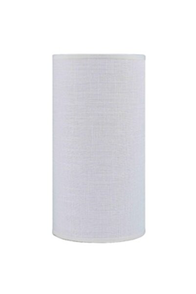 MAPLE LEAF Home 25 cm Fabric Table Lamp, White