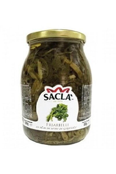 Sacla Conserva italiana din broccoli in ulei de floarea soarelui Friarielli 1...