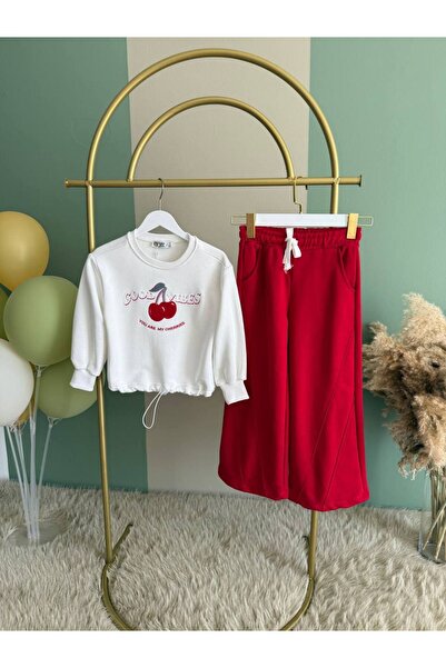 ervaa kids ispanyol paça kız çocuk eşofman takımı