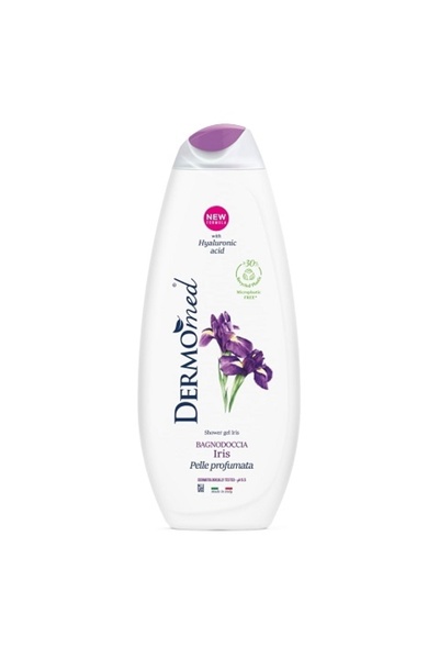 Dermomed Gel de dus Iris, cu acid hialuronic, 650 ml