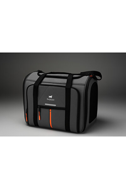 Ferplast VOYAGER 450 KUMAŞ TAŞIMA ÇANTASI/SİYAH 50 x 33 xy 37 cm