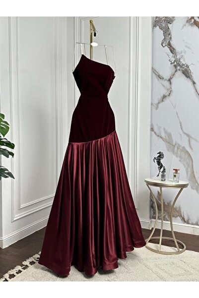 AHAD FARHAN Soft velvet oud dress