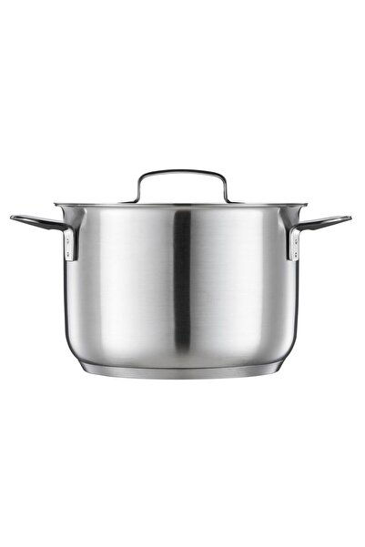 FiSKARS Cratita cu capac All Steel, otel inoxidabil, 3 L, Argintiu