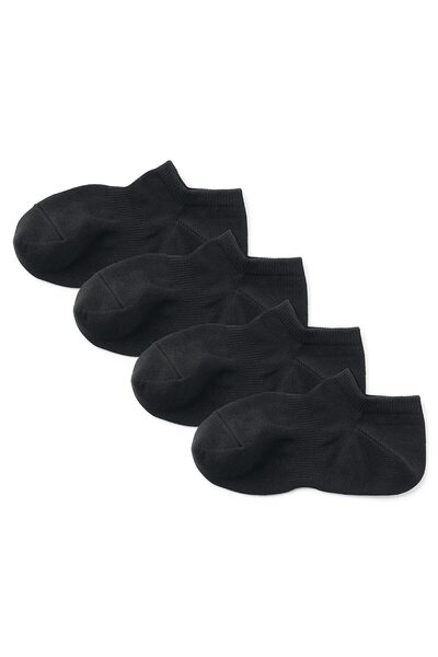 Muji Right Angle Sneaker Socks (4 Pairs)