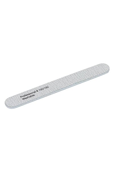 OEM Zebra Silver Straight Nail File 100/100